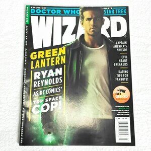 2 for 1 March 2011 Wizard Magazine Ryan Reynolds/Green Lanern 235 Final Issue!!